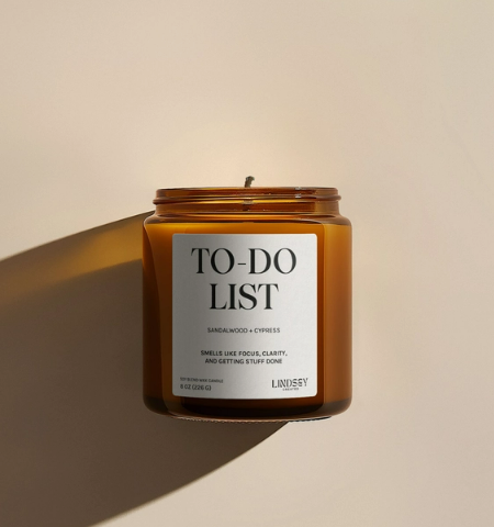 .To Do List Candle