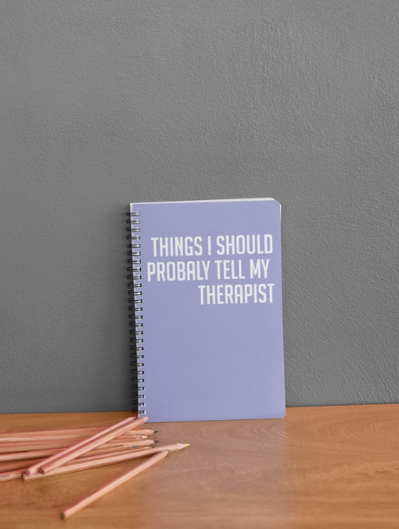 Funny Notebooks (12 Different Phrases - See Photos)