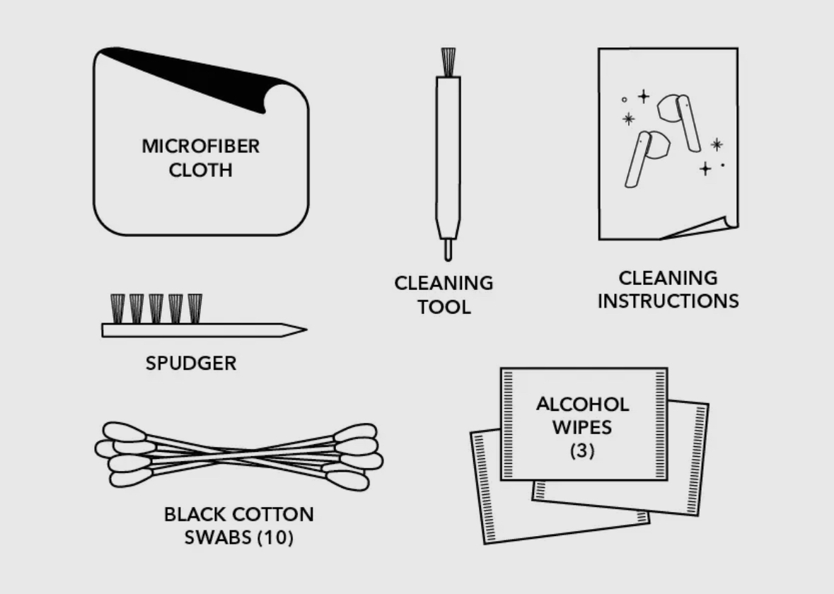 Earbud Detail Kit | Vegan Leather