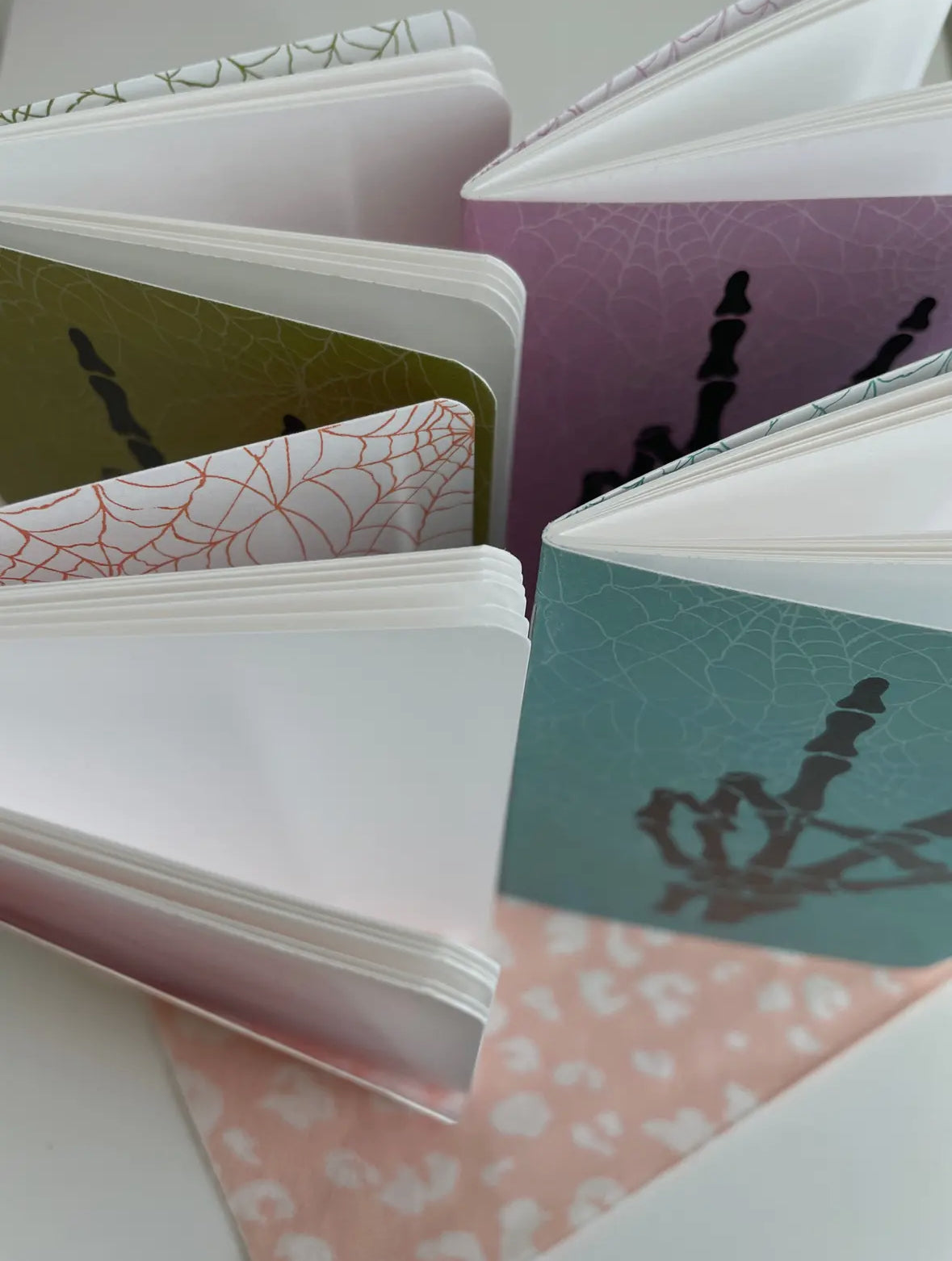 ▫️CLEARANCE: Peace Out Pocket Notebook - Skeleton Hands