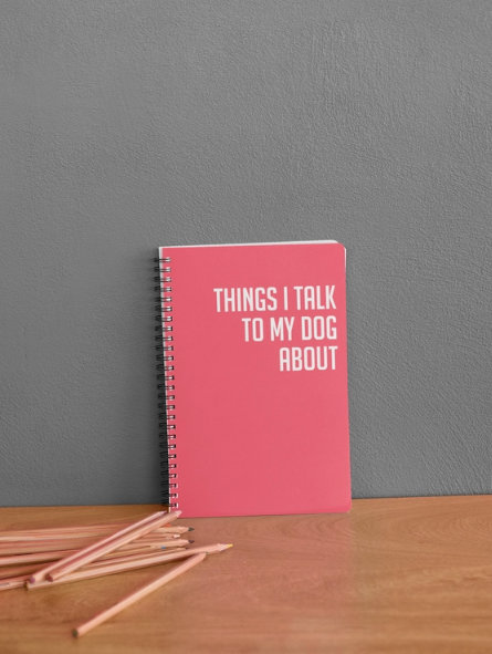 Funny Notebooks (12 Different Phrases - See Photos)