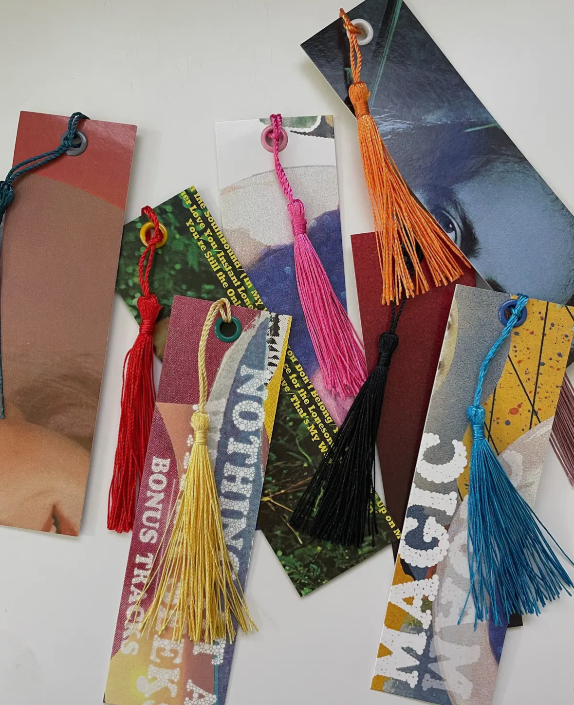 Vintage Vinyl Record Bookmarks
