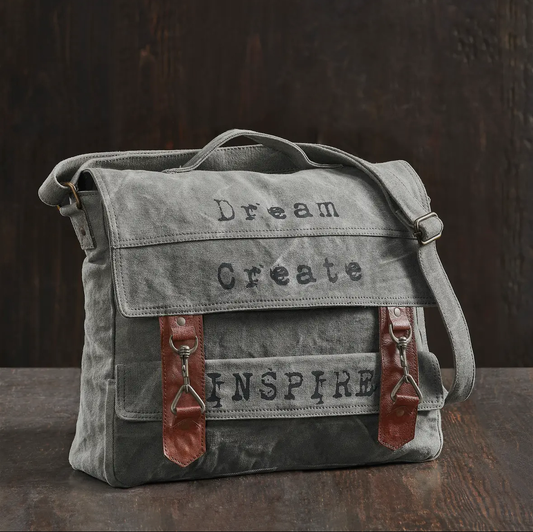 Dream Create Inspire Unisex Messenger Bag