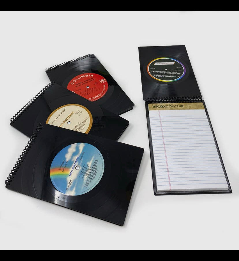 Vinyl Record Refillable Notepad Holder