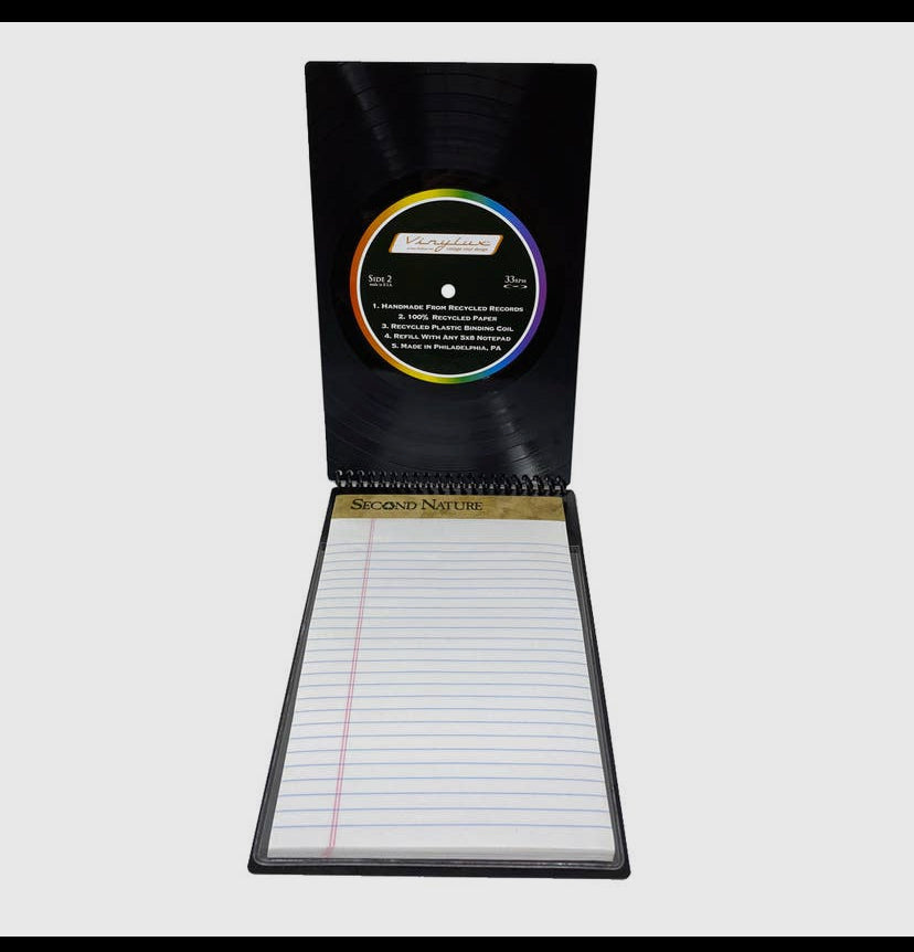 Vinyl Record Refillable Notepad Holder